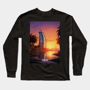 Dubai City Art Long Sleeve T-Shirt